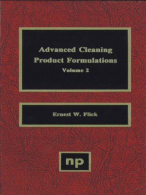 cover image of Advanced Cleaning Product Formulations, Volume 2